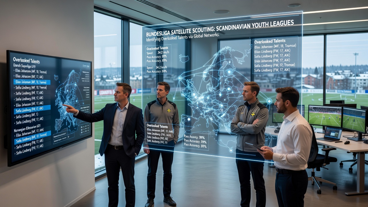 Scouting-Netzwerke in skandinavischen Jugendligen für Bundesliga-Talente