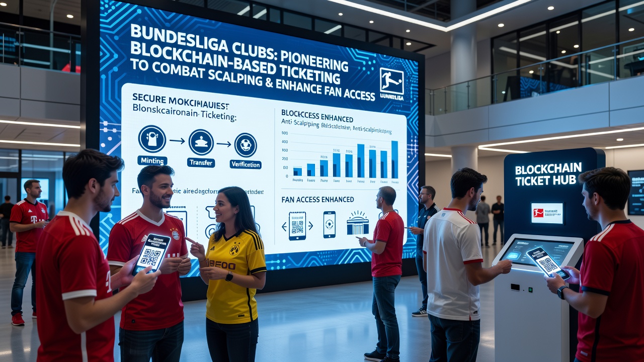 Fan-Zugangskontrolle mit Blockchain in deutschen Stadien