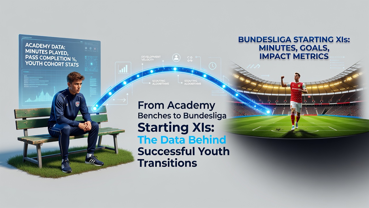 Datenvisualisierung zu Jugendspielern in Bundesliga-Startaufstellungen