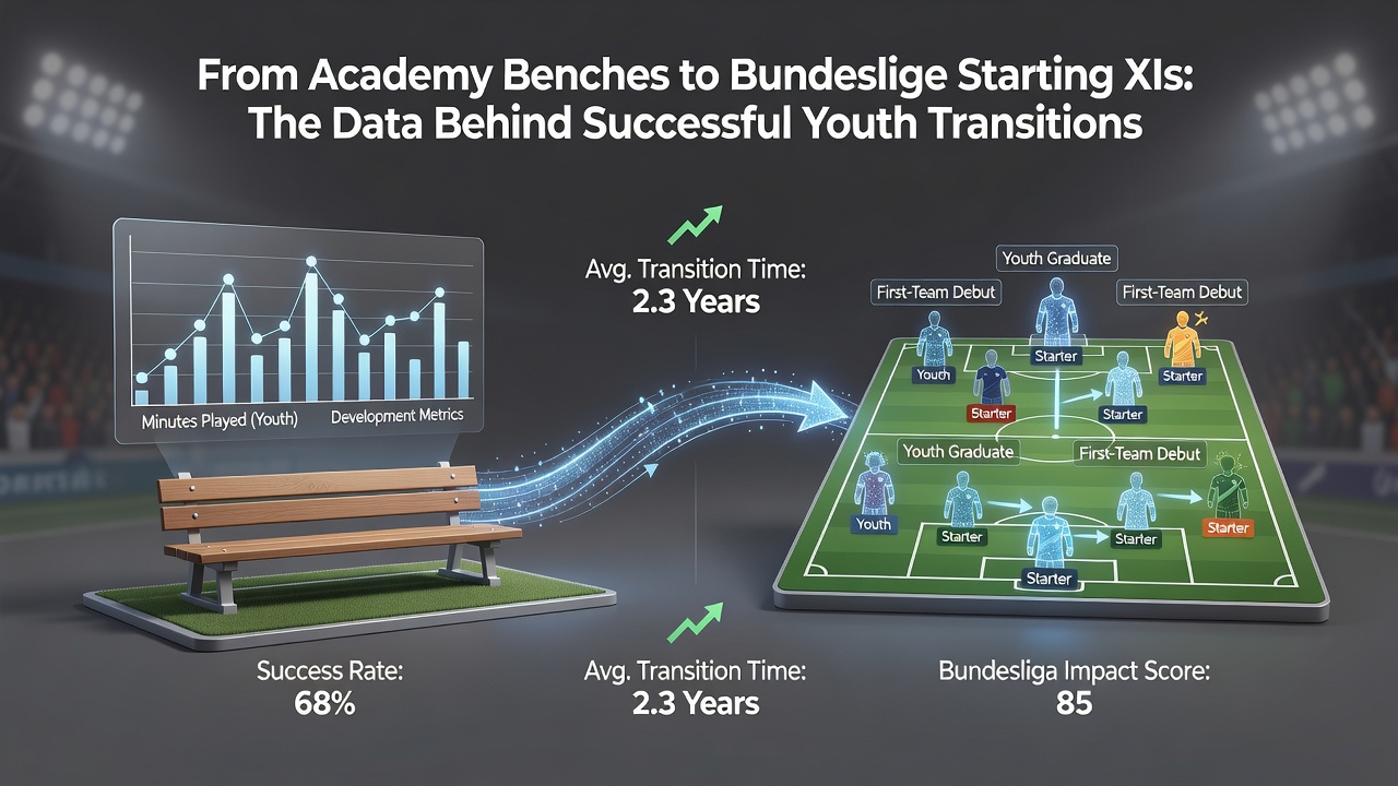 Analyse von Übergangsstatistiken junger Bundesliga-Spieler