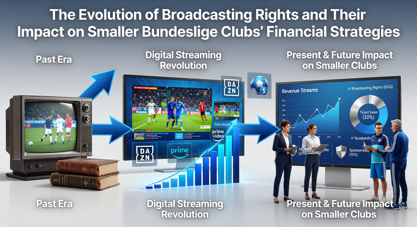 Entwicklung der Übertragungsrechte in der Bundesliga und Auswirkungen auf kleinere Vereine
